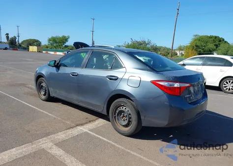 2015 Toyota Corolla Le/Le Plus/Le Premium из США, поврежденный, VIN 5YFBURHE4FP213873